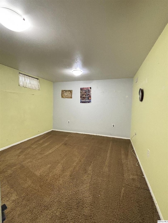 802 W Main St, La Harpe, IL 61450 - finished below grade area with carpet floors