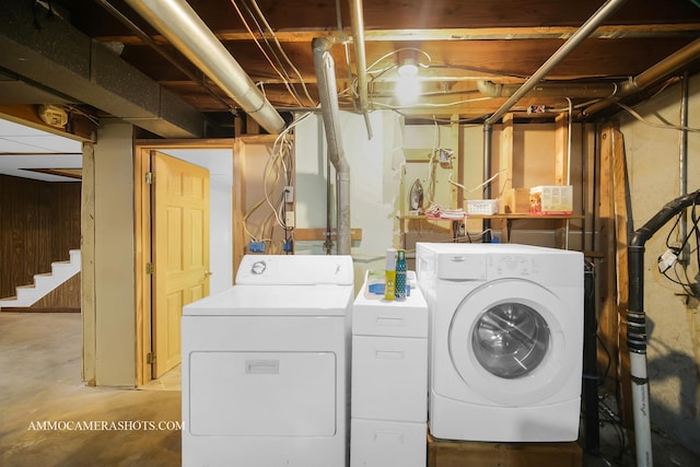 506 S 5th St, Malta, IL 60150 - washroom with independent washer and dryer