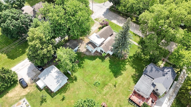 519 S 4th St, Fairbury, IL 61739 - aerial perspective of suburban area