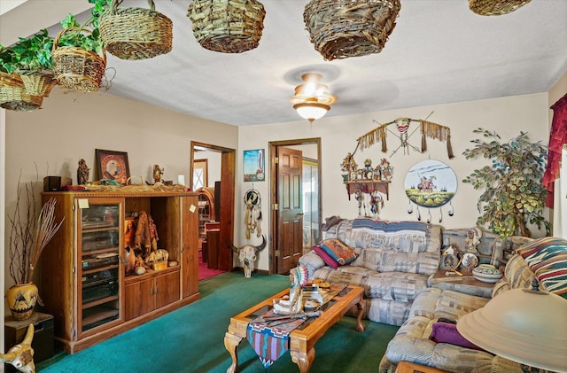 519 S 4th St, Fairbury, IL 61739 - view of carpeted living area