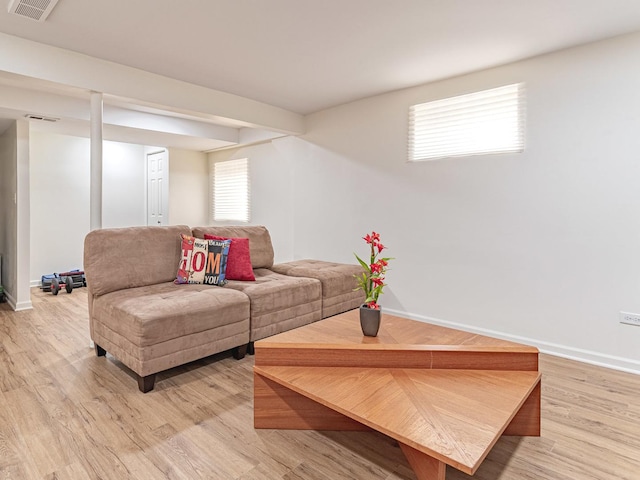 7559 Kingsbury Dr, Hanover Park, IL 60133 - living area featuring light wood-style floors