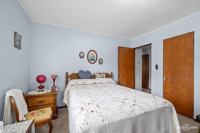 393 Lakelawn Blvd, Aurora, IL 60506 - bedroom featuring carpet and ornamental molding