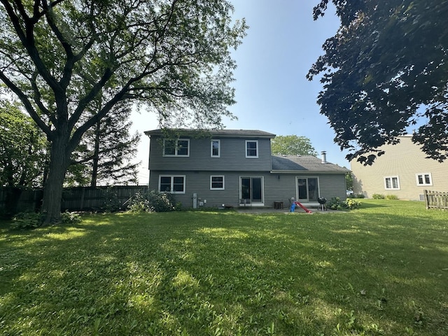 1970 Division St, Saint Charles, IL 60174 - rear view of house featuring a patio area