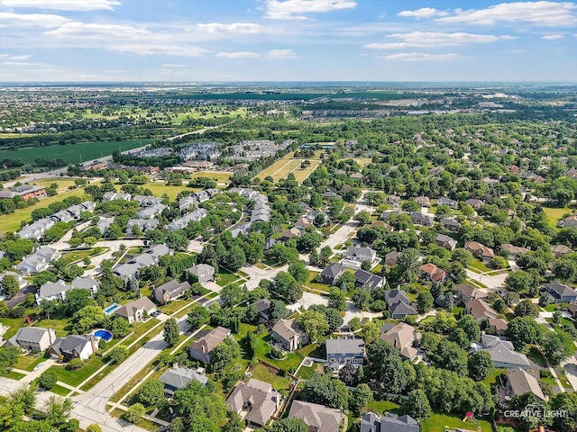 1112 Saratoga Ct, Naperville, IL 60564 - aerial perspective of suburban area
