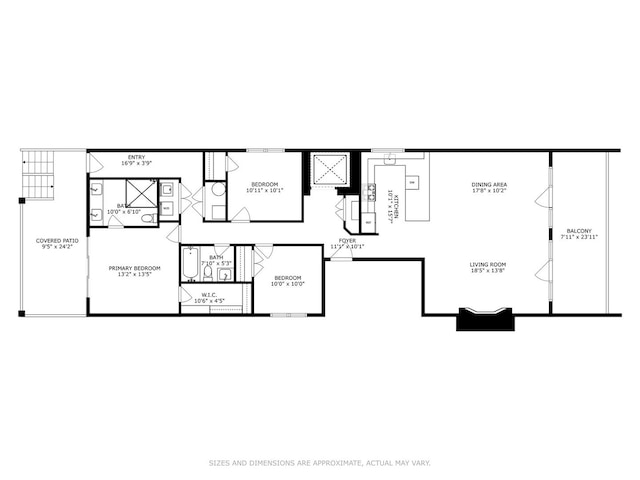 1825 N Halsted St Unit 2, Chicago, IL 60614 - view of floor plan / room layout