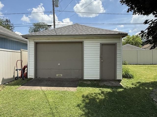 15970 New Ave, Lemont, IL 60439 - detached garage featuring driveway