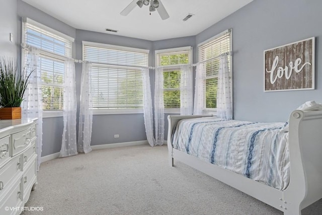 366 W Eggleston Ave, Elmhurst, IL 60126 - carpeted bedroom with multiple windows and a ceiling fan