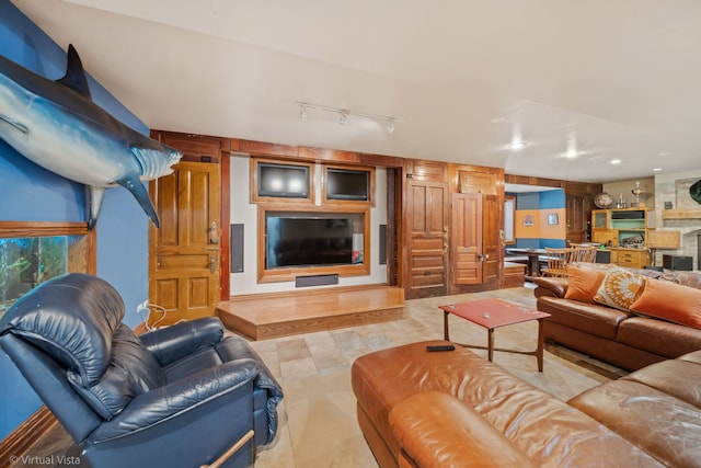 366 W Eggleston Ave, Elmhurst, IL 60126 - living room with recessed lighting and track lighting