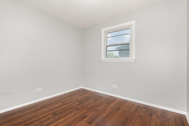 213 Brierhill Dr, Round Lake Park, IL 60073 - empty room featuring dark wood-style flooring