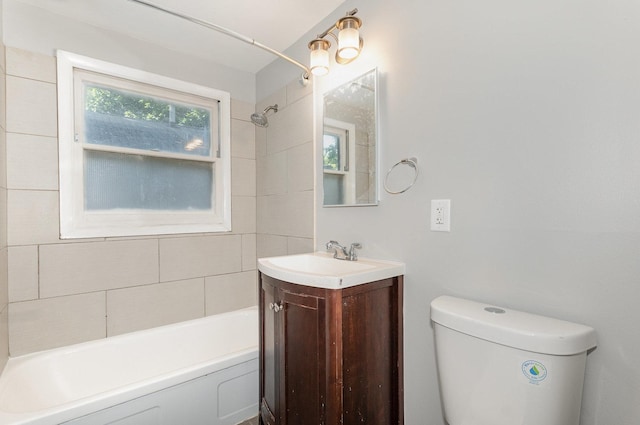 213 Brierhill Dr, Round Lake Park, IL 60073 - full bath with vanity and washtub / shower combination
