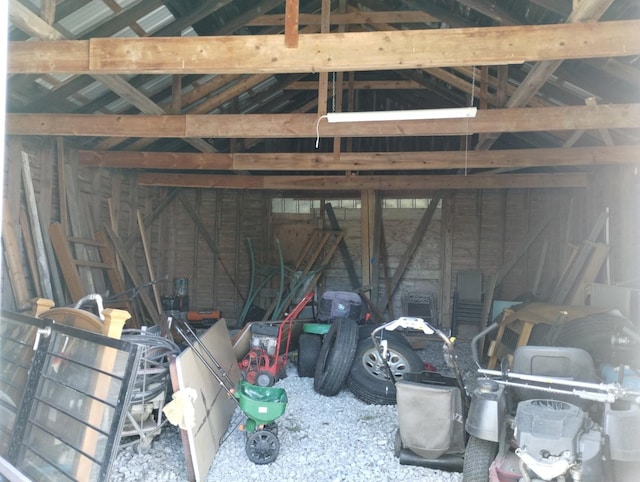29153 S Klemme Rd, Beecher, IL 60401 - view of garage