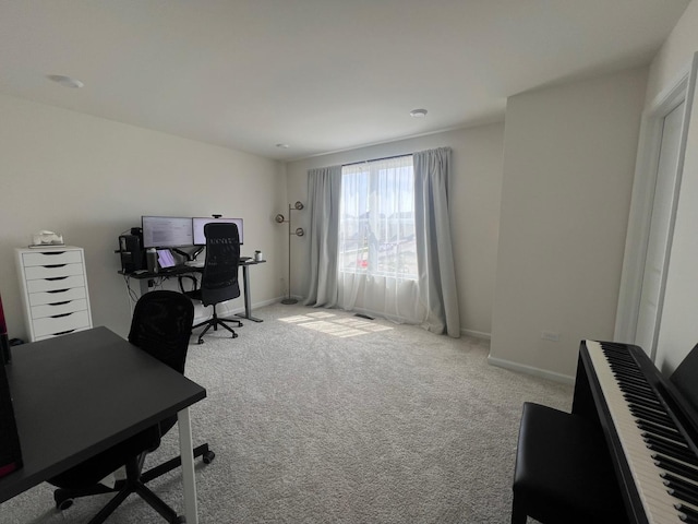 12490 Rossaveal Way, Lemont, IL 60439 - office area with carpet flooring