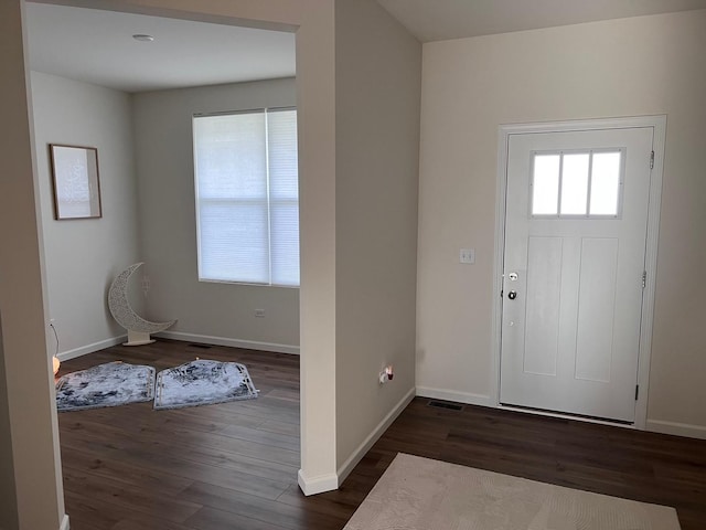 12490 Rossaveal Way, Lemont, IL 60439 - foyer with dark wood finished floors