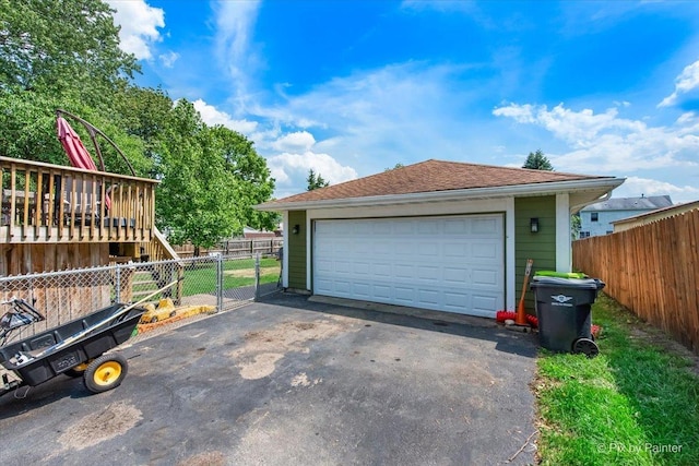 26 W Pine Ave, Cortland, IL 60112 - view of detached garage