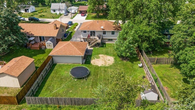 26 W Pine Ave, Cortland, IL 60112 - aerial perspective of suburban area