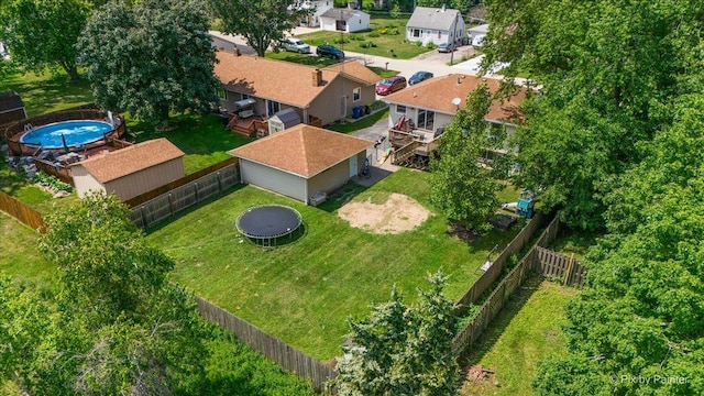 26 W Pine Ave, Cortland, IL 60112 - aerial perspective of suburban area