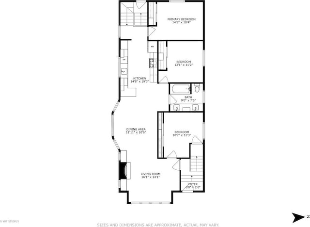6848 N Oriole Ave, Chicago, IL 60631 - view of property floor plan
