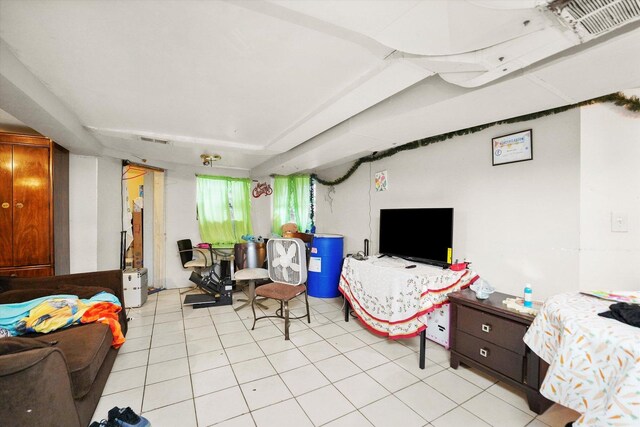 1916 N Lowell Ave, Chicago, IL 60639 - living area with light tile patterned floors