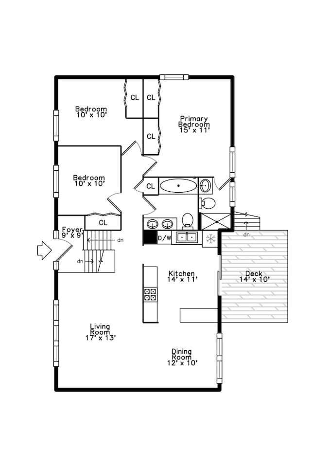 815 Concord Cv, Hoffman Estates, IL 60192 - view of floor plan / room layout