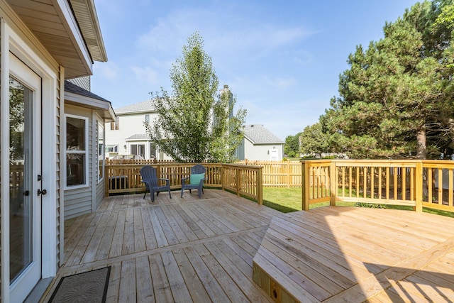 25030 Round Barn Rd, Plainfield, IL 60585 - view of deck