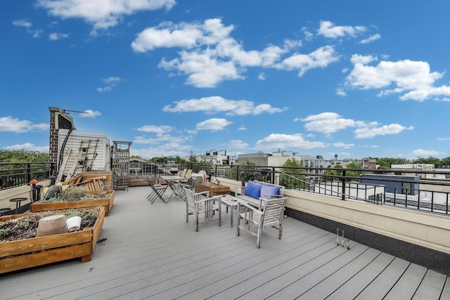 1634 N Wolcott Ave Unit 3, Chicago, IL 60622 - view of wooden terrace
