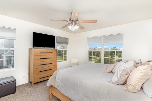 15373 Sheffield Square Pkwy, Orland Park, IL 60462 - carpeted bedroom featuring baseboards and a ceiling fan