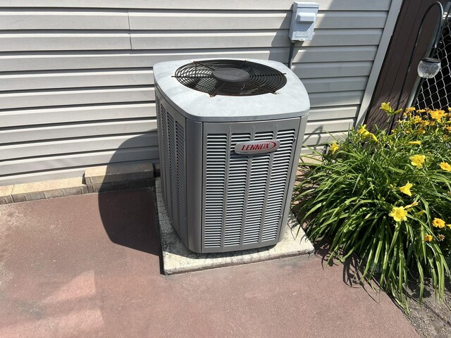 4721 W Warwick Ave, Chicago, IL 60641 - exterior view of a central AC unit