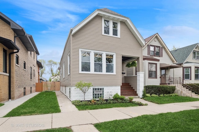 5747 W Grace St, Chicago, IL 60634 - view of front of home featuring a gate