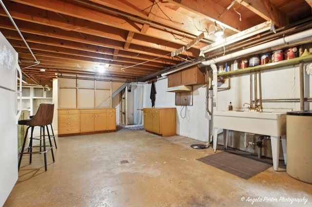 2514 Cuhlman Rd, Mchenry, IL 60051 - unfinished basement with water heater
