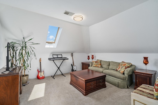 17642 Crystal Lake Dr, Homer Glen, IL 60491 - living area with light carpet and lofted ceiling