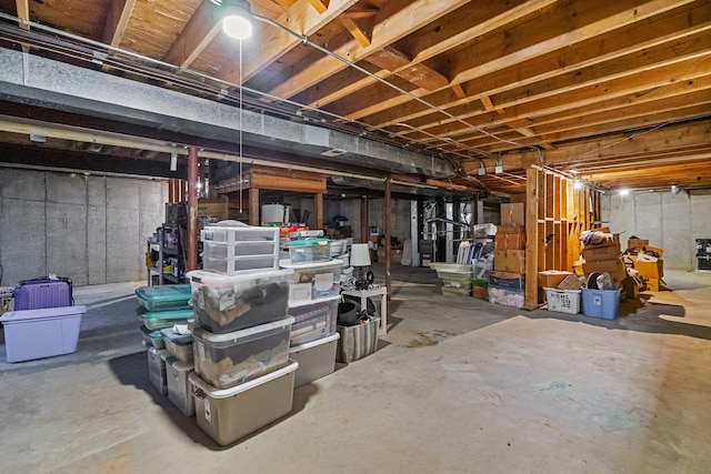 17642 Crystal Lake Dr, Homer Glen, IL 60491 - view of unfinished basement