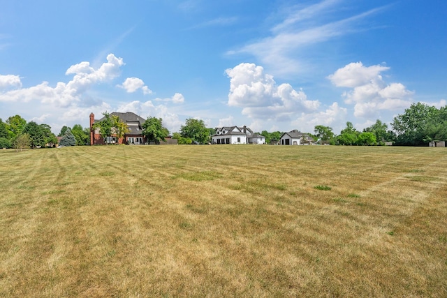 17642 Crystal Lake Dr, Homer Glen, IL 60491 - view of green lawn featuring a view of rural / pastoral area
