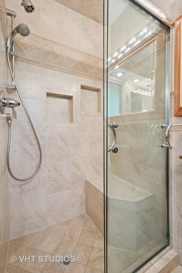 36 Logan Ter, Golf, IL 60029 - bathroom featuring a stall shower