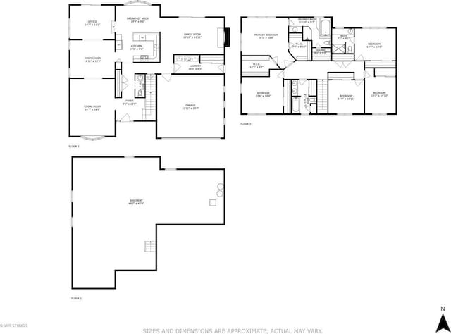 36 Logan Ter, Golf, IL 60029 - view of property floor plan