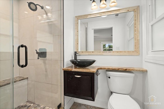 1702 Winthrop Ln, Schaumburg, IL 60193 - full bath featuring vanity and a stall shower
