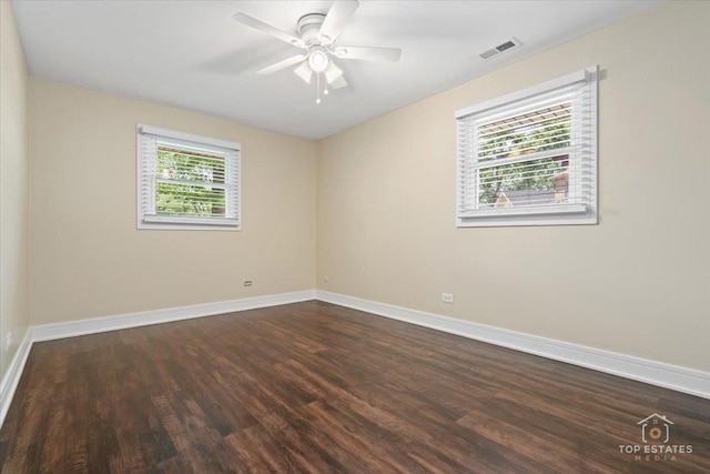 1702 Winthrop Ln, Schaumburg, IL 60193 - unfurnished room featuring wood finished floors and ceiling fan
