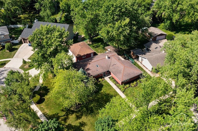 1702 Winthrop Ln, Schaumburg, IL 60193 - aerial perspective of suburban area