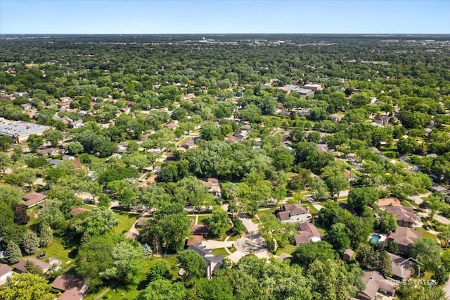 1702 Winthrop Ln, Schaumburg, IL 60193 - aerial view of a heavily wooded area