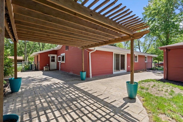 1702 Winthrop Ln, Schaumburg, IL 60193 - view of patio with a pergola