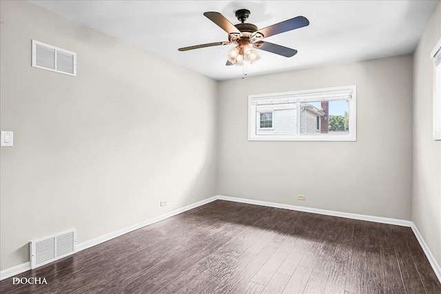 425 W Gartner Rd, Naperville, IL 60540 - unfurnished room featuring wood finished floors and ceiling fan