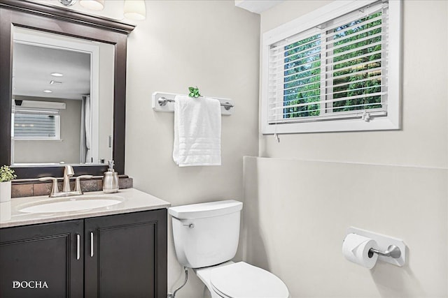425 W Gartner Rd, Naperville, IL 60540 - half bath featuring healthy amount of natural light and vanity