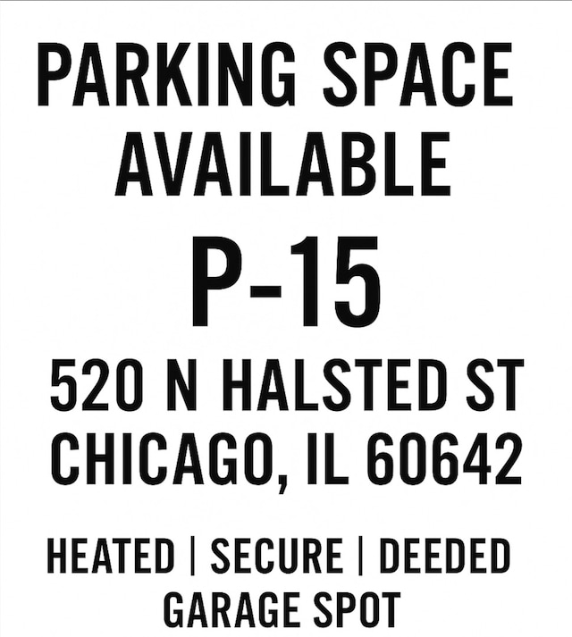 520 N Halsted St Unit P-15, Chicago, IL 60642