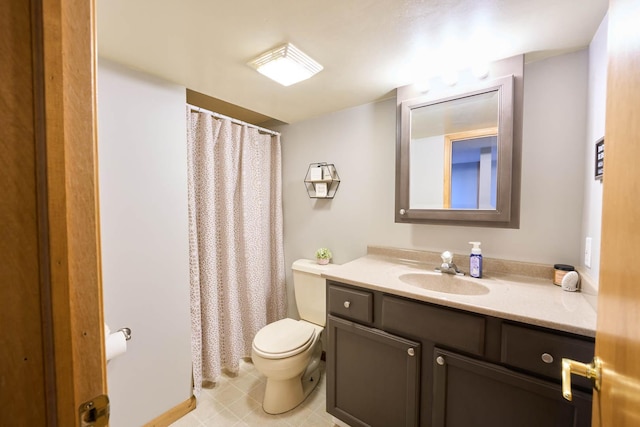 671 Teal Ct, Dekalb, IL 60115 - bathroom featuring vanity and curtained shower
