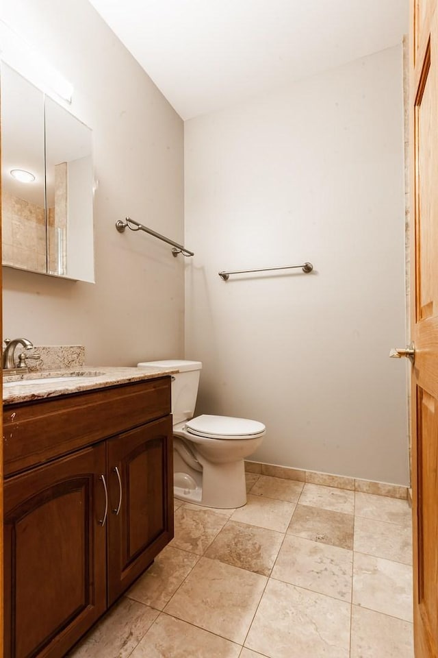 4137 S Prairie Ave Unit 1S, Chicago, IL 60653 - bathroom featuring vanity and tile patterned floors