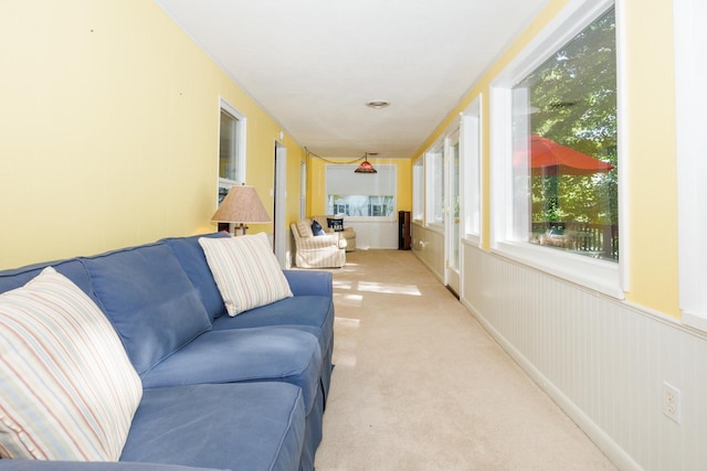 24503 Iroquois Ln, Hudson, IL 61748 - sunroom / solarium with carpet