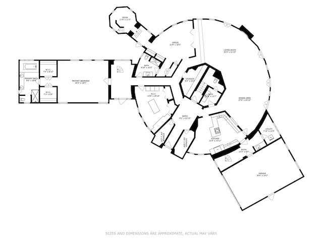 570 Hathaway Cir, Lake Forest, IL 60045 - view of floor plan / room layout