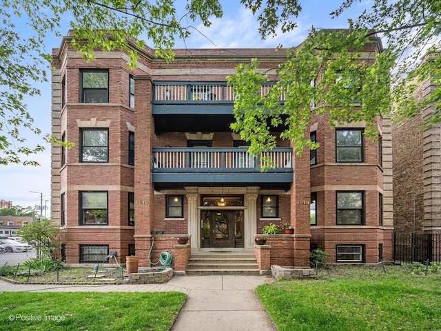4618 N Racine Ave Unit 1F, Chicago, IL 60640 - view of property with entry steps