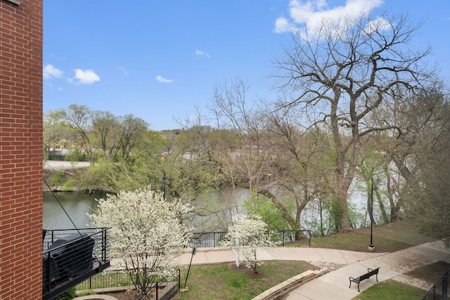 2864 N Riverwalk Dr, Chicago, IL 60618 - view of community with a water view