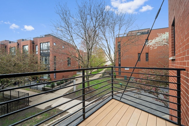2864 N Riverwalk Dr, Chicago, IL 60618 - view of balcony