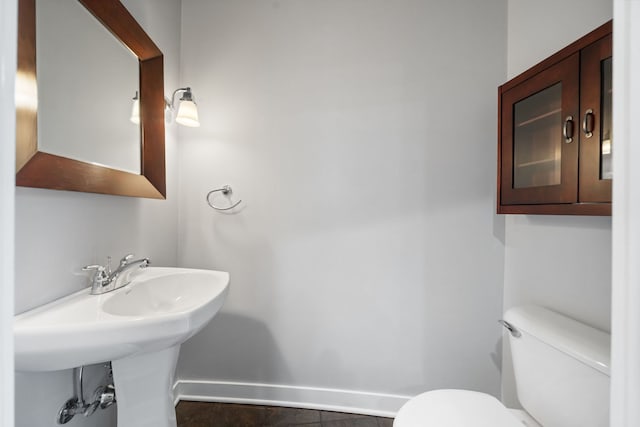 2864 N Riverwalk Dr, Chicago, IL 60618 - bathroom featuring toilet and tile patterned floors